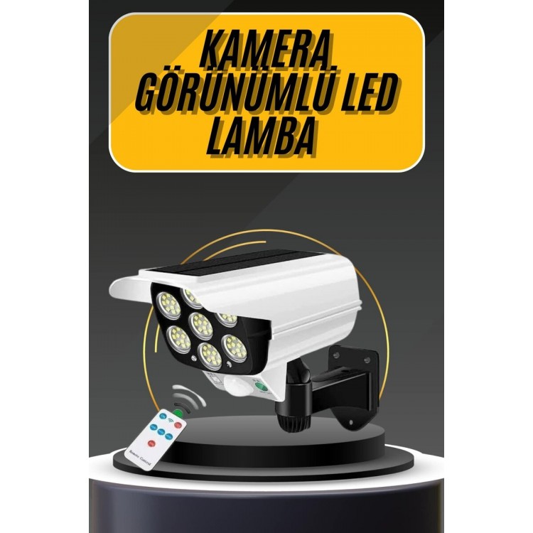 LED Lamp-Solar Panel Supported Remote Control SolarLED Lamp