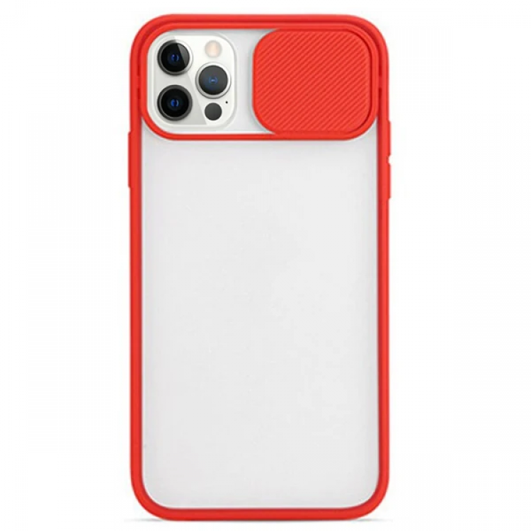 Ally iPhone 12 Pro 6.1 Camera protectorSliding Transparent Case-(5775)