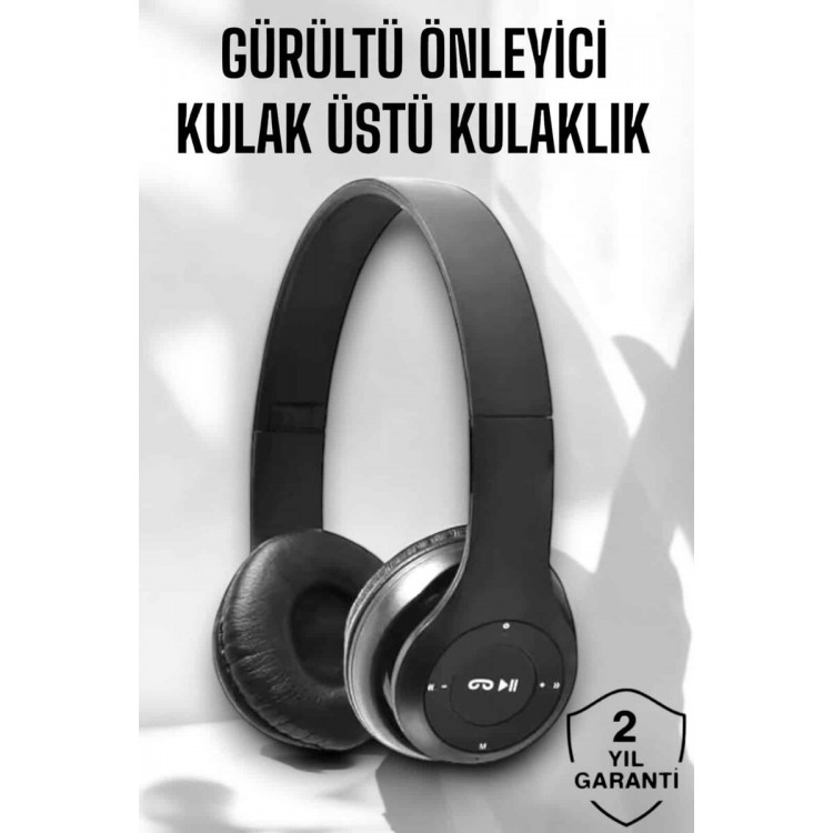 High Performance Bluetooth Headset with Adjustable Headband