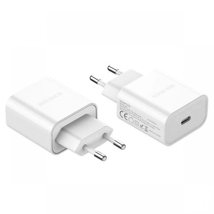 DUX DUCIS C50 PD 20W Fast Charger20W USB-C Power Adapter-(5775)
