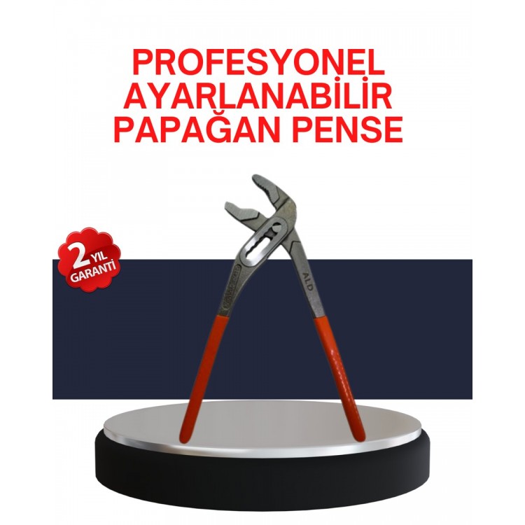Dayanıklı Çelik Papağan Pense Ergonomik Yalıtımlı Sap