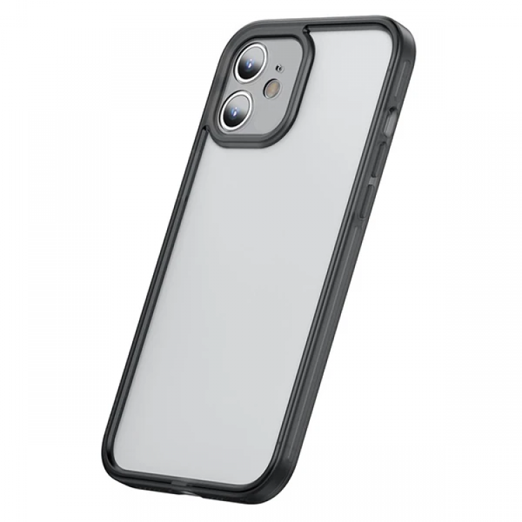 Baseus iPhone 12 Mini Camera Lens Protector FrameCase-(5775)