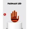 El Hareketiyle Kontrol Edilen 176 LED Amber Güvenlik Lambası