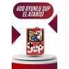 Sup Atari Retro 400 Nostalji Oyunlu Mini Atari Taşınabilir Oyun Konsolu