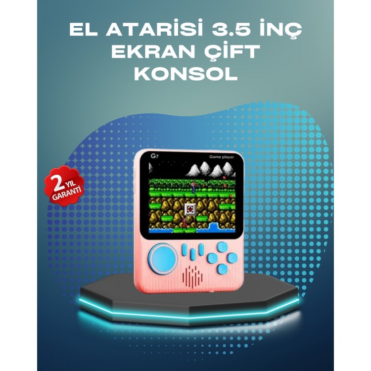 Portable with 666 Games with 3.5 Inch LCD ScreenRetro Game Console