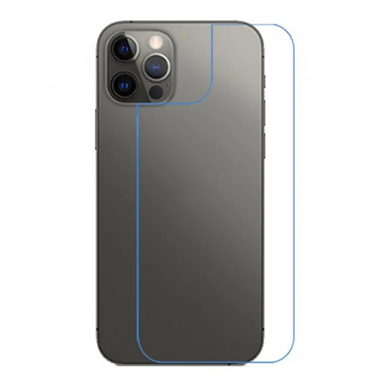 Ally iPhone 12/12 Pro 6.1 InchTempered Back Unbreakable Glass Protector-(5775)
