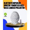 Yüksek Çözünürlüklü LED Galaksi Projektör + 19 Sesli Uyku Makinesi