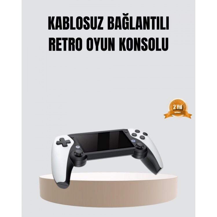Taşınabilir El Konsolu – 4.3 İnç TFT Ekran 64 GB Dahili Oyun Hafızalı