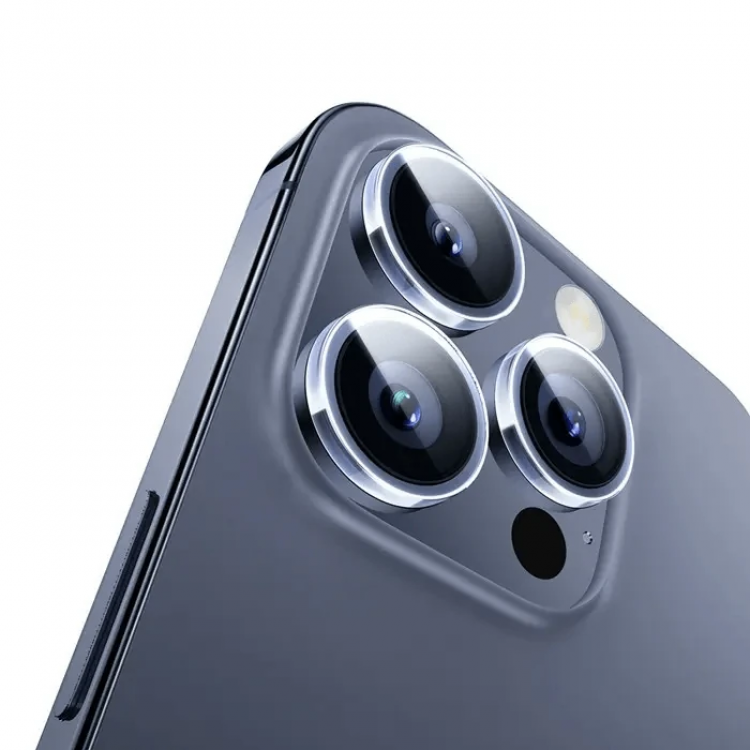 Baseus for iPhone 15 Pro/15 Pro MaxSapphire Series HD Glass Camera Protector-(5775)