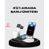 Apple Compatible Wireless Charging Station Supports 4 Devicesand Fast Charging