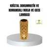 Kristal RGB LED’li Kumandalı Masa ve Gece Lambası – Renkli Işık Modlarıyla Şık Dekoratif Aydınlatma