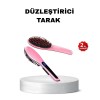 Dijital Ekranlı Seramik Saç Düzleştirici Tarak – 5 Kademeli Isı Ayarı İyon Kontrollü