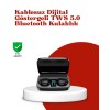 Bluetooth Headset with Touch Control ABS Material + HighCapacity Box