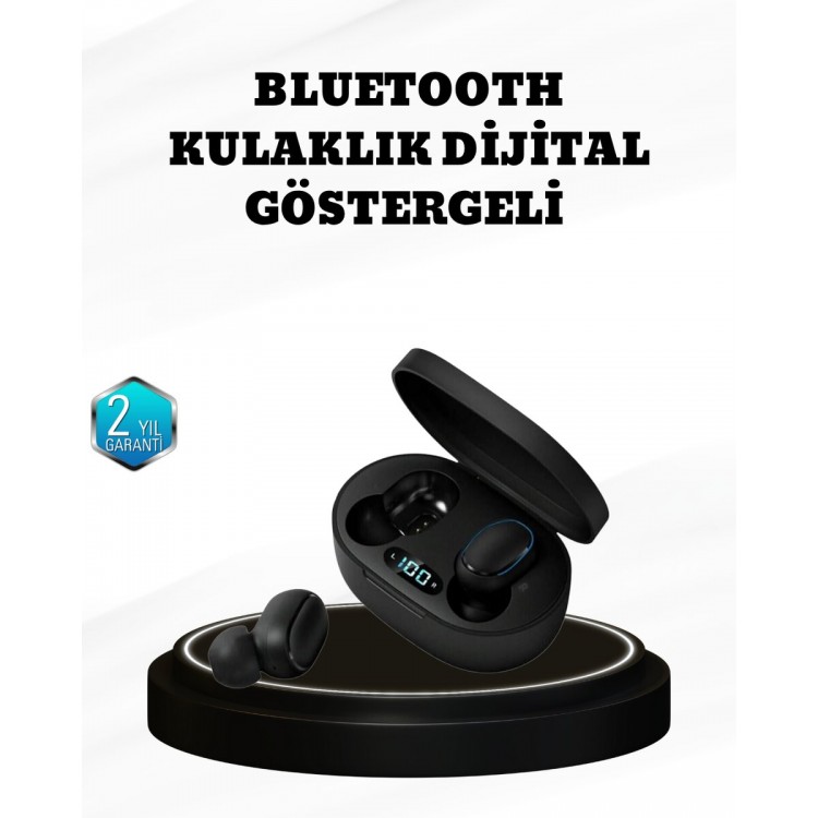 Kablosuz Bluetooth Kulaklık – Gürültü Önleyici Suya Dayanıklı Mikrofonlu Uzun Pil Ömürlü