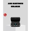 A10s Kablosuz Bluetooth Kulaklık – 1800mAh Powerbank Otomatik Eşleşme iOS/Android Uyumlu