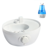 EZERE QTUM9 Double Spray Ultrasonic Air Humidifier BottomChamber-(5775)