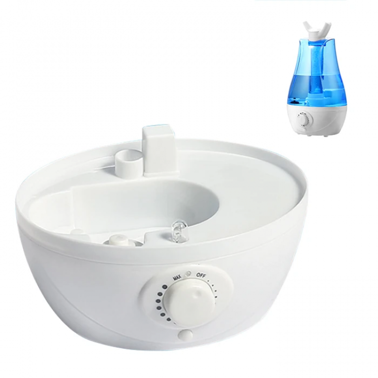 EZERE QTUM9 Double Spray Ultrasonic Air Humidifier BottomChamber-(5775)