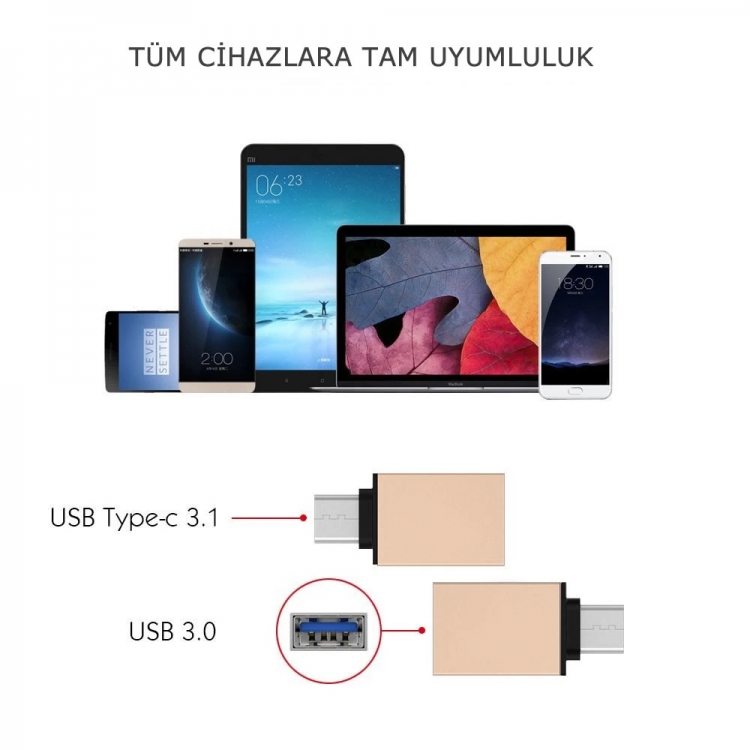 Ally Usb Type C Otg Converter Header-(5775)