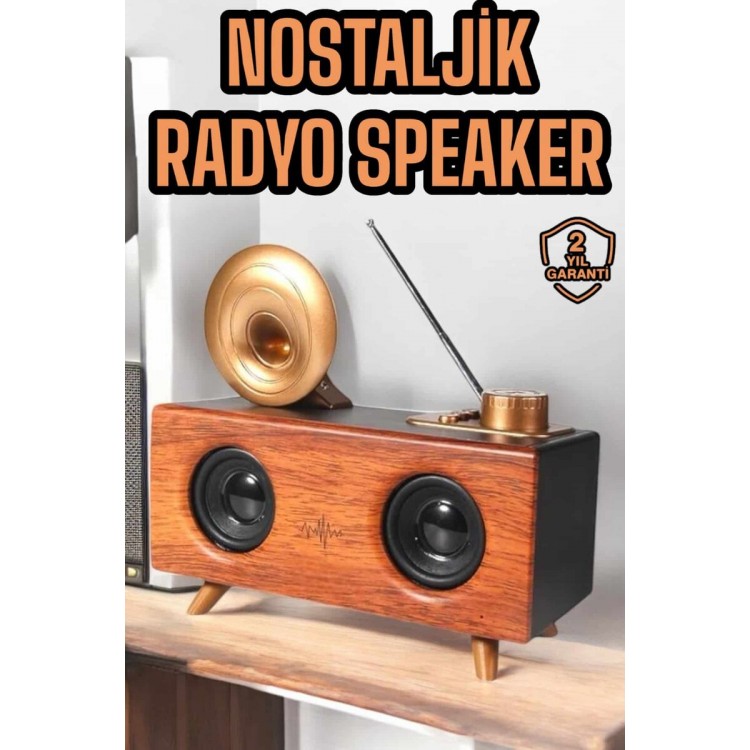 Player Radio Music Box Nostalgic Speaker Speaker