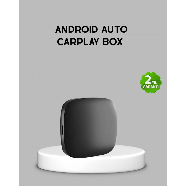 Android Auto Kablosuz Adaptör Bluetooth 5.0 ve 5.8GHz WiFi Destekli
