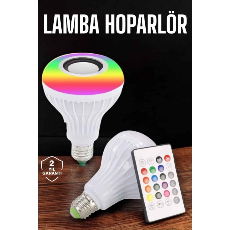 Wireless Bluetooth Speaker Led Lamp
