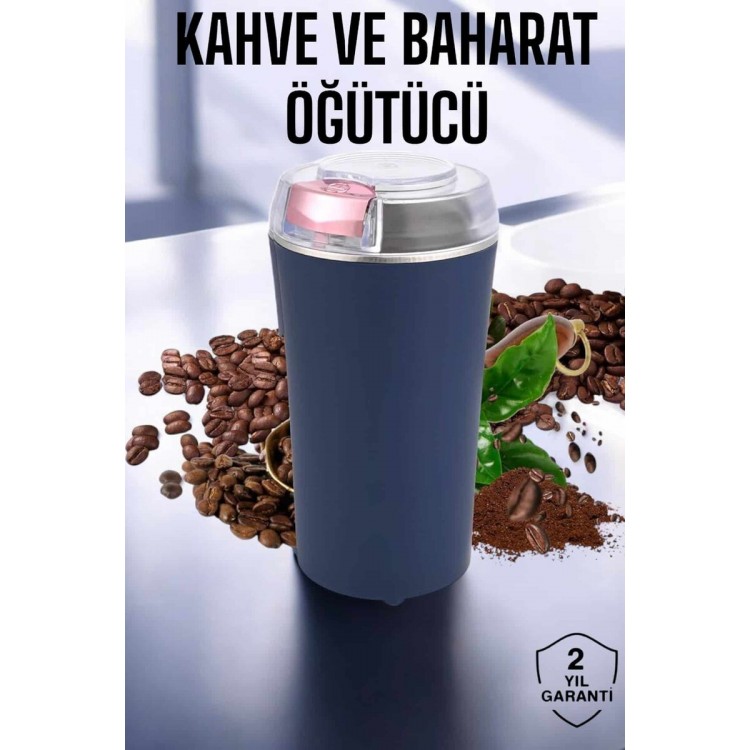 Taşınabilir Kahve & Baharat Öğütücü Kolay Temizlenebilir ve Uzun Ömürlü Paslanmaz Çelik