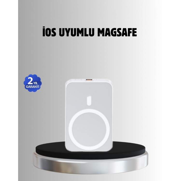 MagSafe Battery Pack – Kablosuz Hızlı Şarj Kompakt ve Taşınabilir Güç Bankası