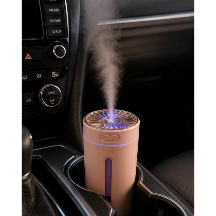5 Esans Hediyeli RGB Işıklı Şarjlı Hava Nemlendirici Aroma Difüzörü