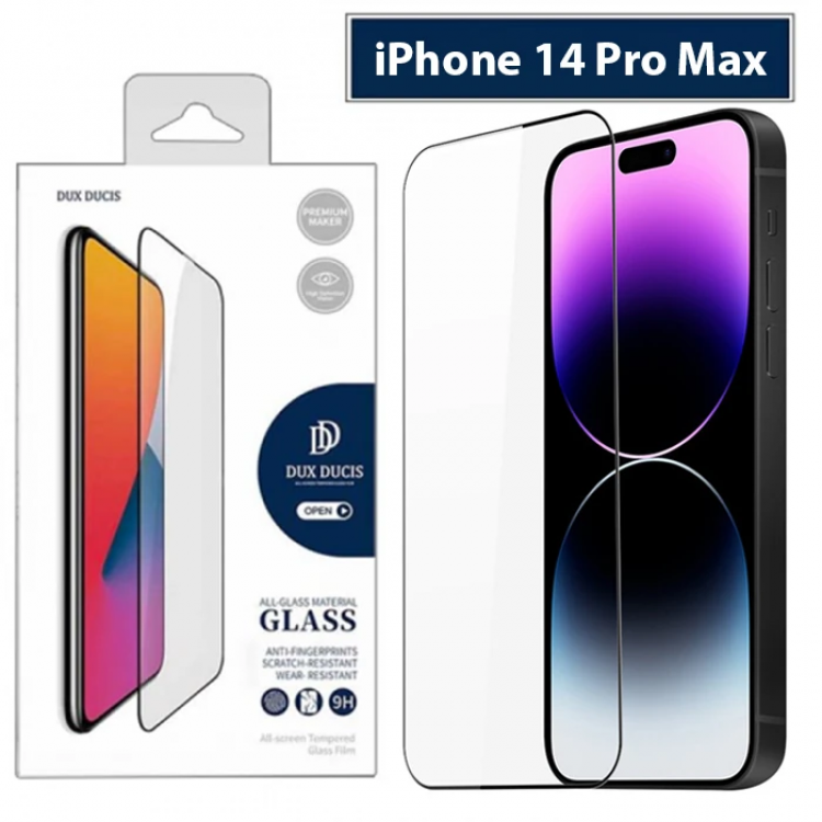 Dux Ducis iPhone 14 Pro Max 6.7Full Covering Glass Screen Protector-(5775)