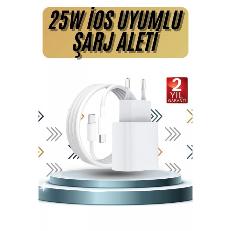 15/Pro/Pro Max 20W IOS Compatible FastCharge White with Tool Adapter