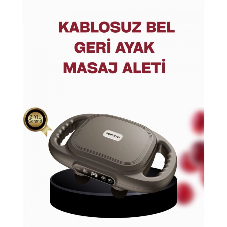 Improved 6 Head Rechargeable Massager 2000 mAhDeep Tissue Massage