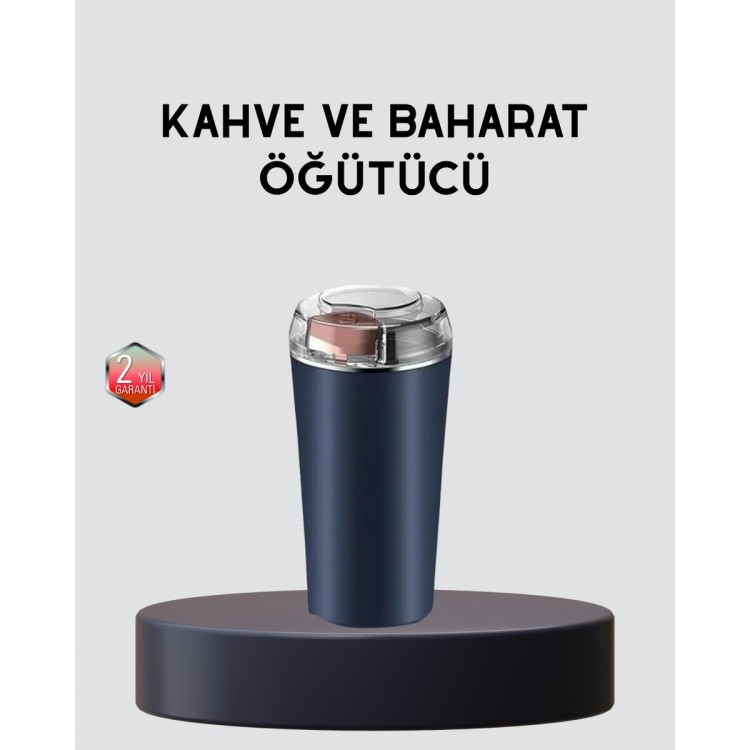 Paslanmaz Çelik Otomatik Öğütücü Kolay Temizlenebilir Yedek Bıçaklı