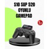 Orijinal 2025 S10 Gamepad 520 Oyunlu HDMI TV Bağlantılı A Kalite Atari