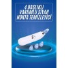 Cihaz, farklı cilt tipleri ve ihtiyaçlar için özel olarak tasarlanmış dört farklı başlık ile birlikte gelir. Geniş başlık, büyük alanlardaki kir ve fazla yağı temizlerken; küçük başlık, hassas bölgeler ve dar alanlar için uygundur. Oval başlık, cildin ela