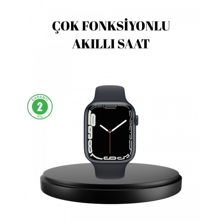 1.9 Inch Smart Watch – Bluetooth 5.0 IP68 Waterproof Smart Watch with Wireless Charging