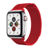 Ally Apple Watch 7-8 45mm 6-5-4 44mm Strap Cord Metal Milano Loop 3-2-1 42mm-(5775)