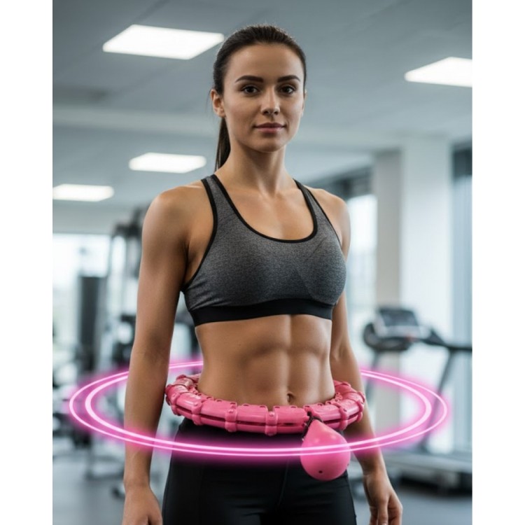 Smart Hula Hoop Adjustable Fitness Hoop with Massage
