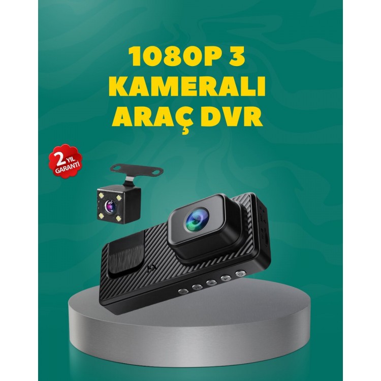 Full HD 1080P Dash Cam | Night VisionLoop Recording and Feedback