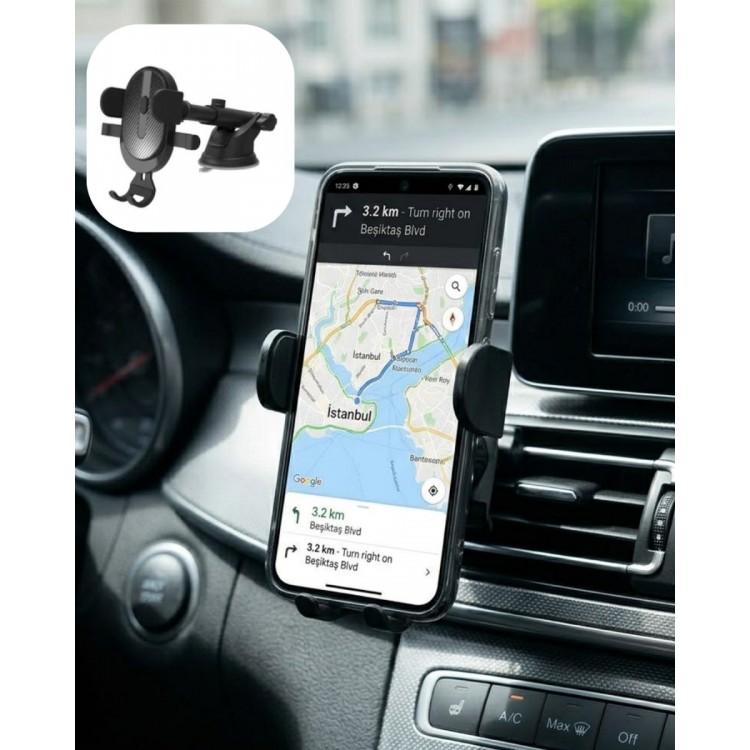Araç Konsol Telefon Tutucu Ayarlanabilir Telefon Standı
