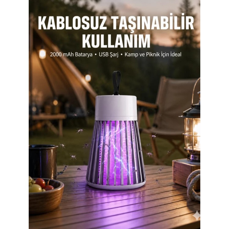 Uzun Ömürlü Bataryalı Taşınabilir Böcek Kovucu