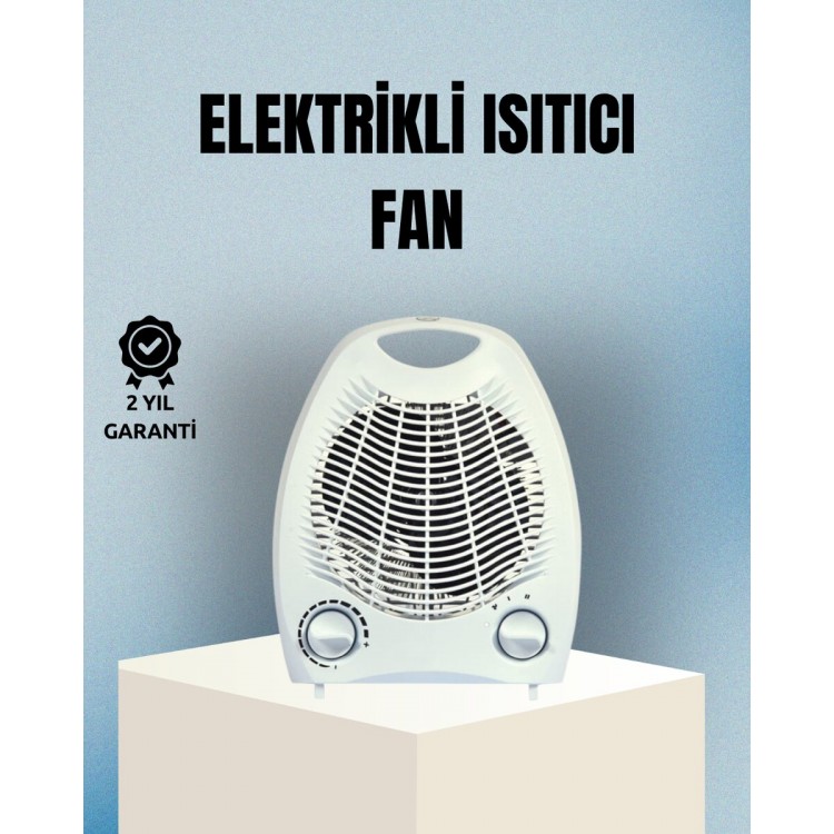 Fan Electric Heater – 3 Stage Heat Settingsand Safe Use