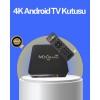 2.4GHz Android TV Box – 4K Resolution 2GB RAM16GB Storage Fast Wi-Fi