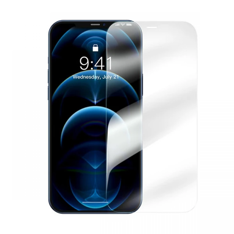 Baseus iPhone 12 Pro Max 6.7 0.3mm HD Anti-drop Tempered Shatterproof Glass ScreenProtector 2 Pieces - (5775)