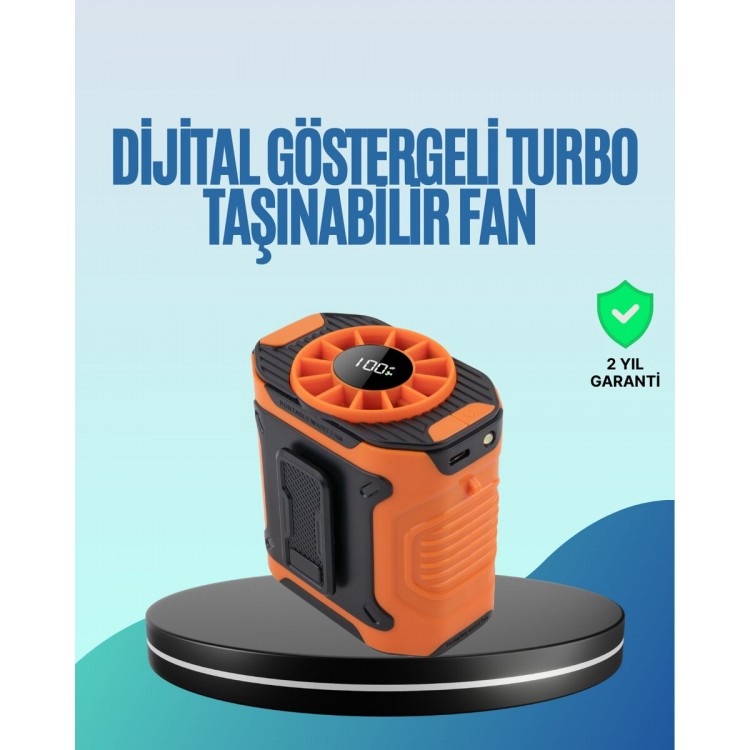 Taşınabilir Çok Fonksiyonlu Soğutma Fanı