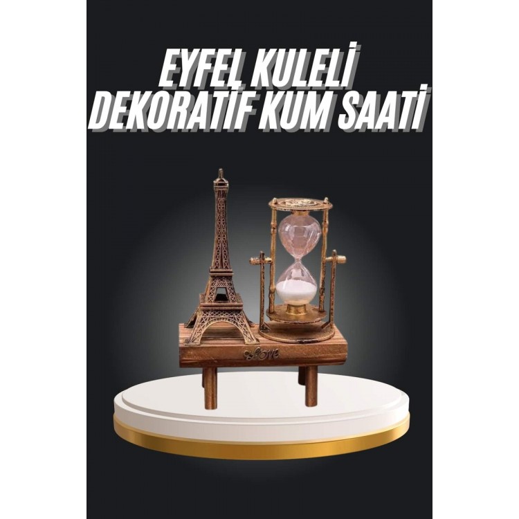 Eiffel Tower Hourglass Decorative Souvenir RetroEiffel Tower