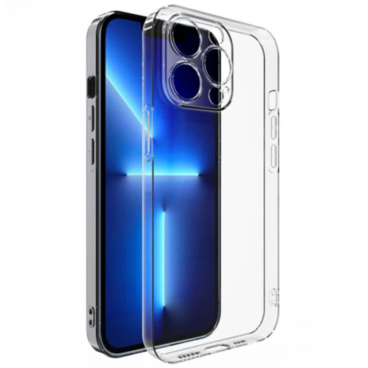 Ally iPhone 12 Pro Max 6.7inch CaseCamera Protected Ultra Thin Transparent Silicone Case-(5775)