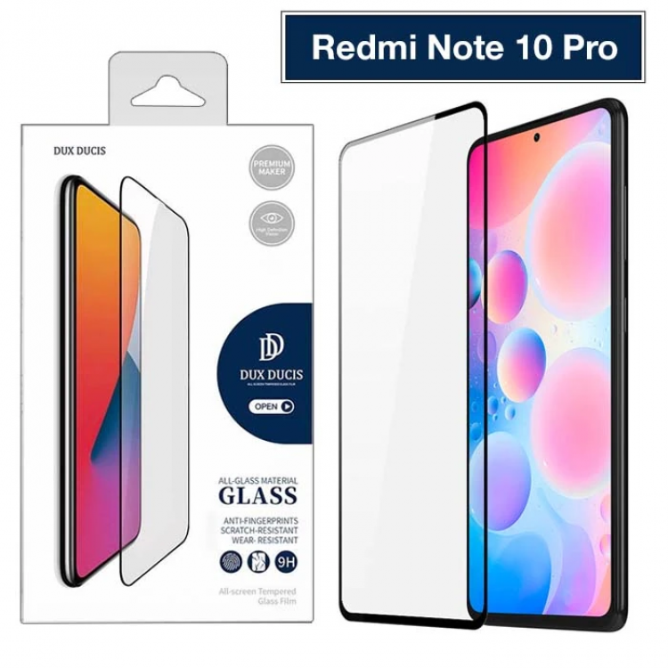 Dux Ducis Redmi Note 10 Pro -K40+Pro TemperedGlass Screen Protector 9D Full Covering-(5775)