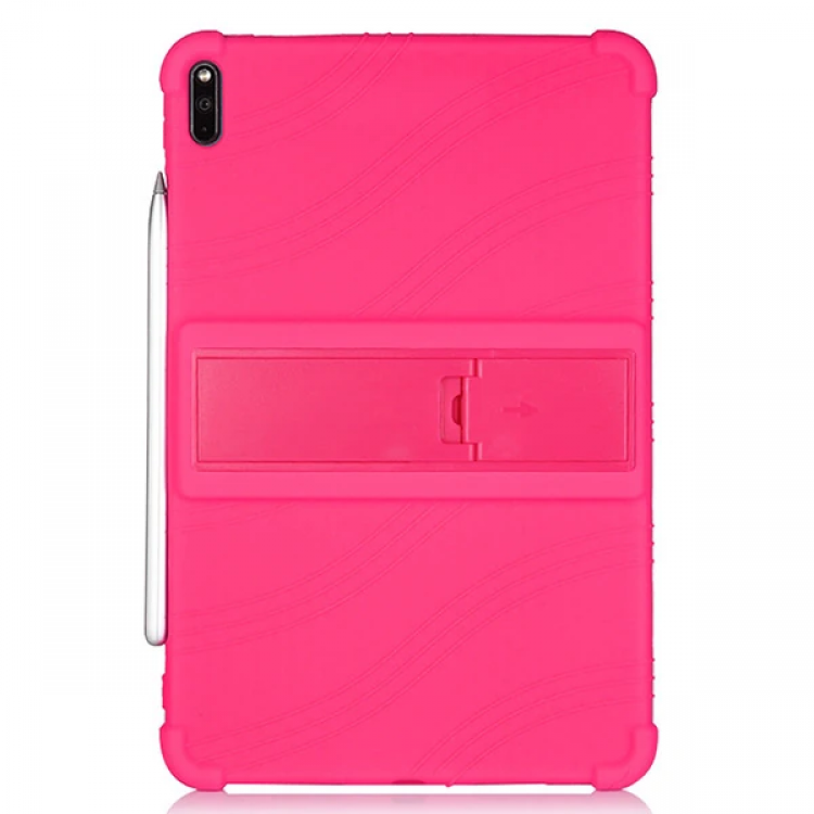 ALLY Huawei MatePad Pro 10.8 İnç Standlı Silikon Kılıf-(5775)