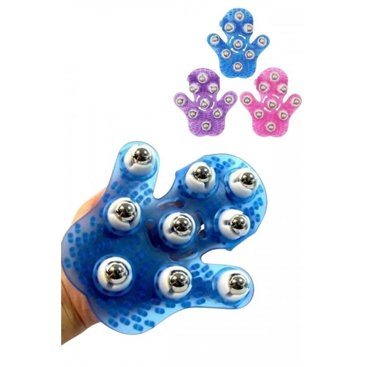Massager Hand Shaped Shoulder Leg Ball MassageGloves Hand Shaped