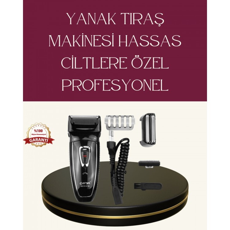 Erkekler İçin Folyo Başlıklı Tıraş Makinesi